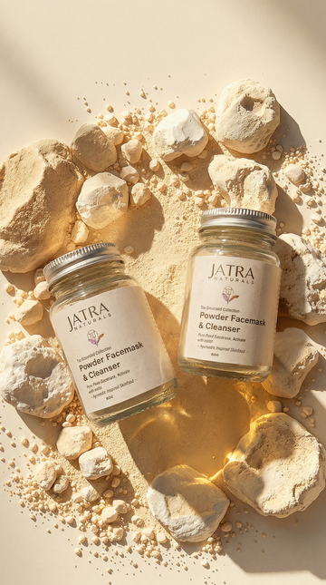 Jatra's Ayurvedic Skinfood Powder Mask and Cleanser