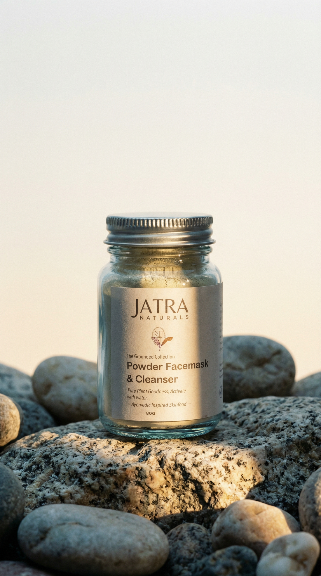 Jatra's Ayurvedic Skinfood Powder Mask and Cleanser